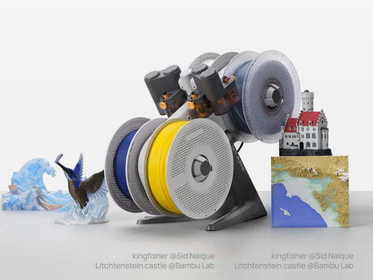 Bambu Lab A1 Combo FDM 3D Printer